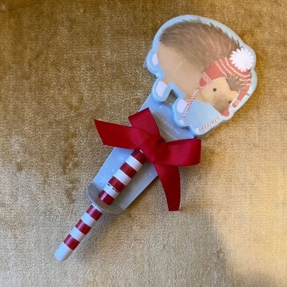 Christmas Notepad and Pen